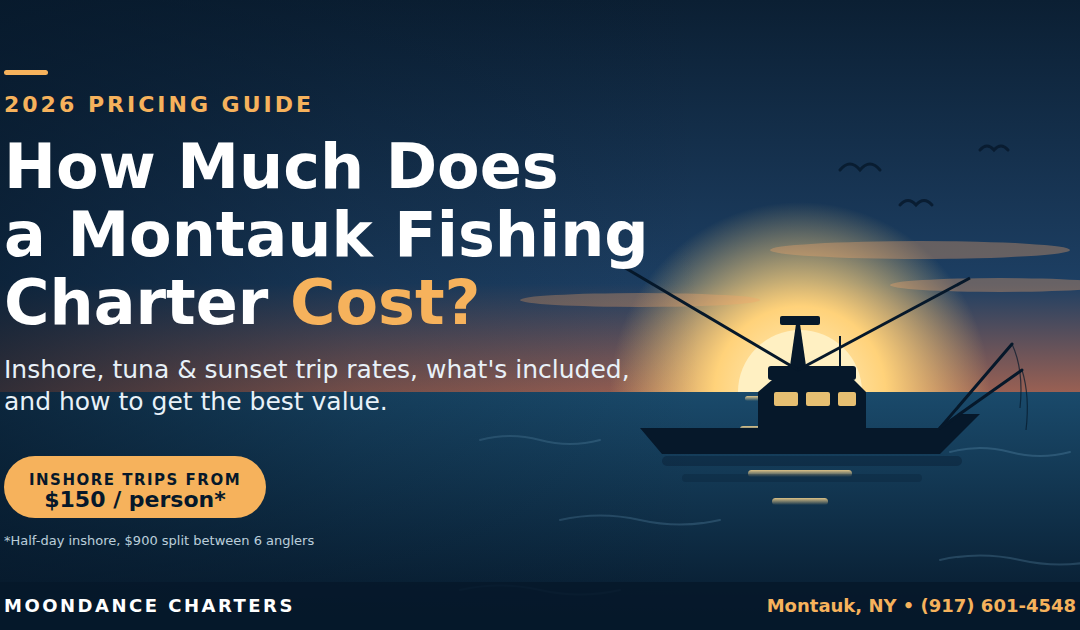 How Much Does a Montauk Fishing Charter Cost? (2026 Pricing Guide)